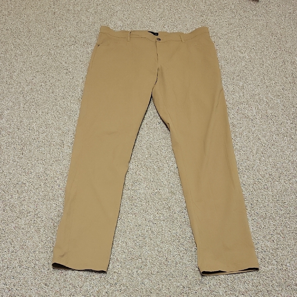 American Tall Men's 5 Pocket Tan Traveler Pants, Sz 40 X 36. vacation business